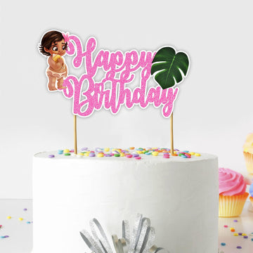 Seyal Bby Mona Happy Birthday Topper