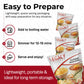 Legacy Food Storage 3 Day Kit, Emergency Food Supply, 4 Entrees, 6,000 Total Calories, 6 Lbs, 16 Large Servings, Shelf Stable, Freeze Dried Survival Meals For Mre Camping, Hiking, & More