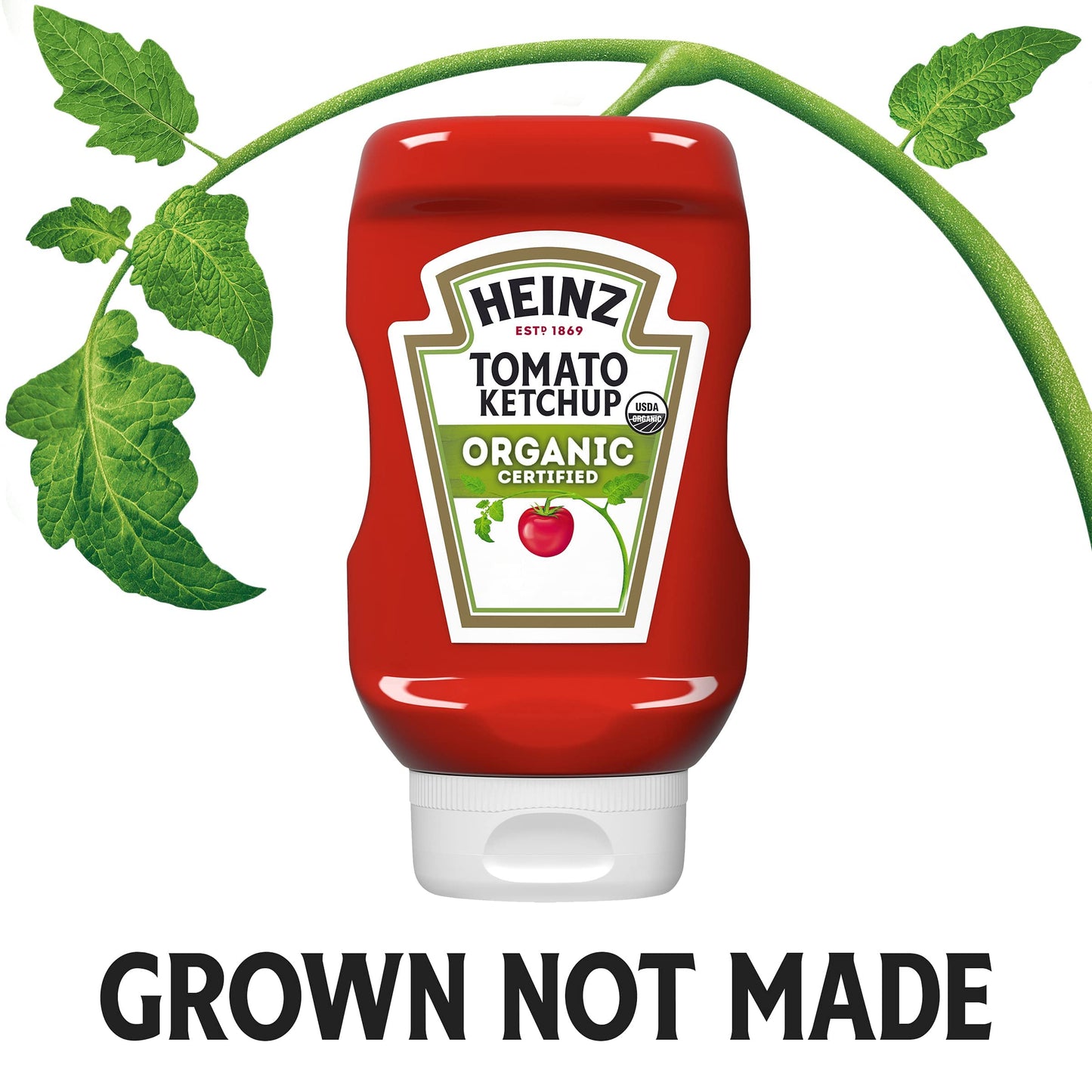 Heinz Organic Tomato Ketchup (14 Oz Bottle)