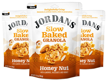 Jordans Slow Baked Granola | Honey Nut Slow-baked Granola with Almonds, Hazelnuts and Honey | No Artificial Flavors, Colors, or 
