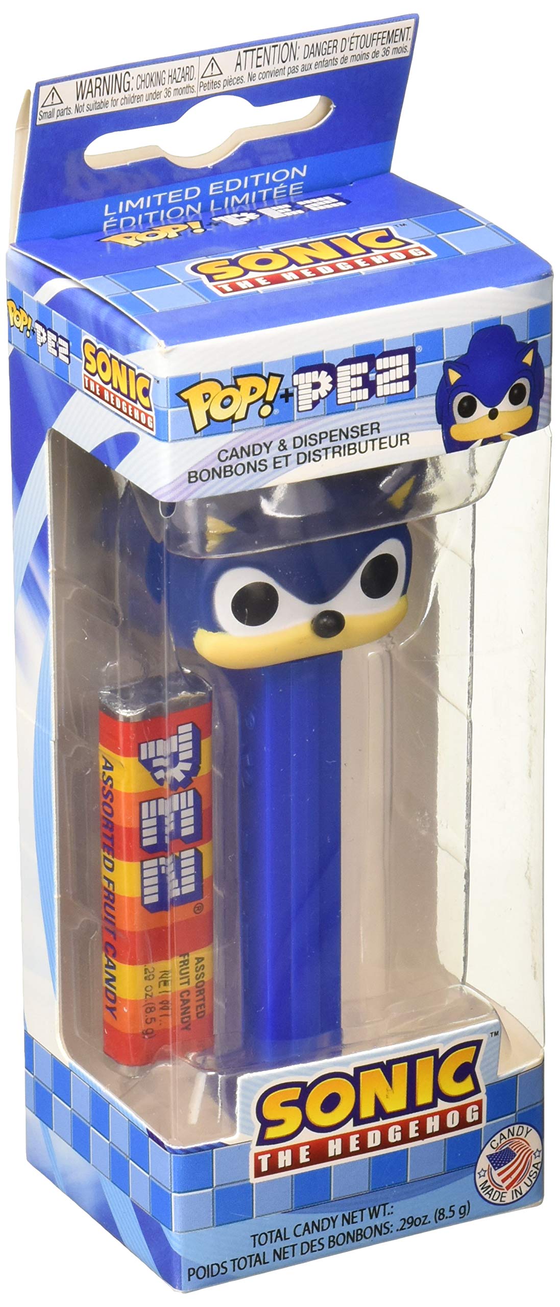 Funko 34548 Pop Pez: Sonic, Multicolor
