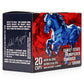 Blue Horse 100% Kona Coffee Pods, Medium Roast, 20ct Single Serve, Compatible with K Cups 2.0, Farm Fresh, Authentic Arabica Bea