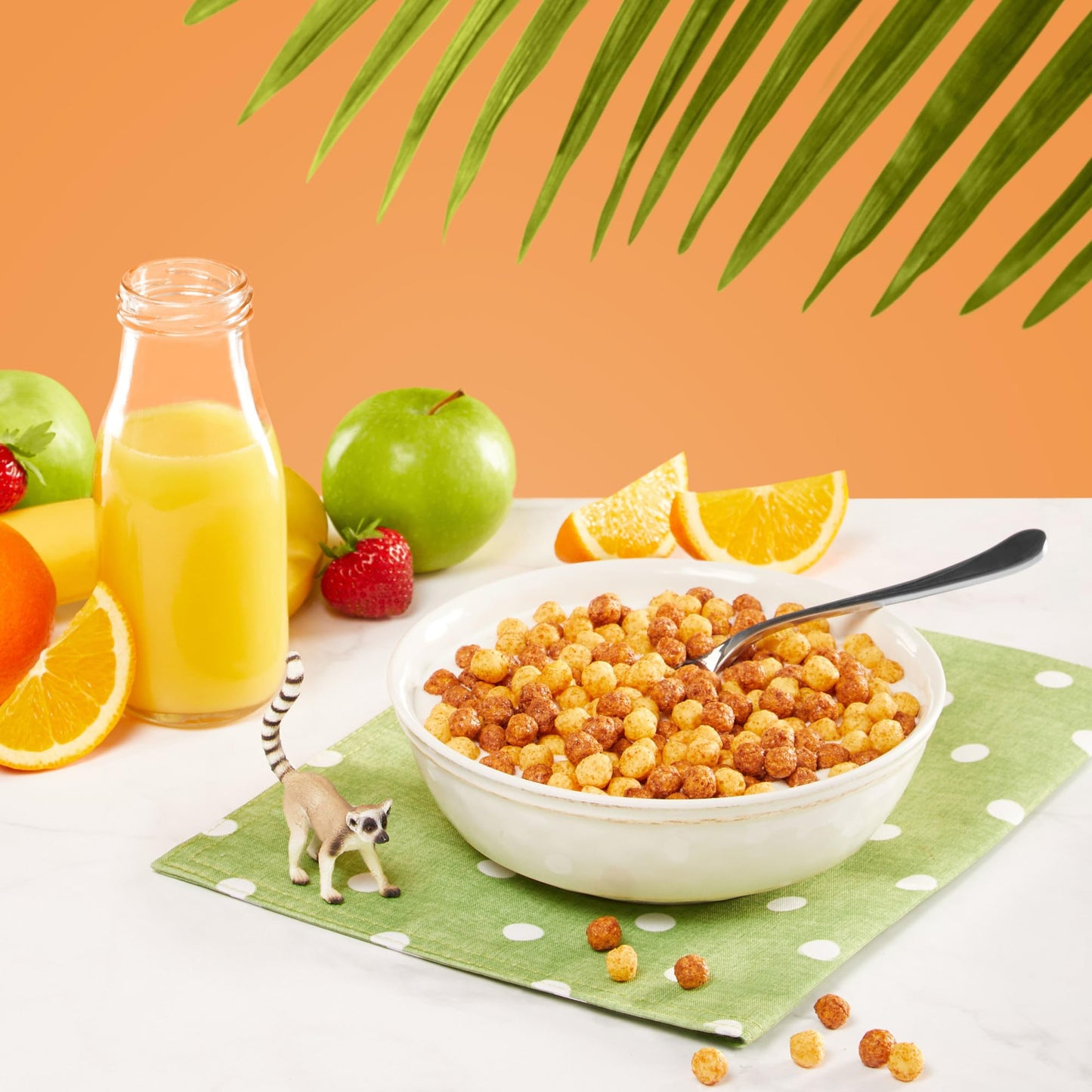 EnviroKidz Organic Leapin Lemurs Cereal, 10 oz (Pack of 1), Peanut Butter & Chocolate, Gluten Free, Fair Trade, by Natures Pat