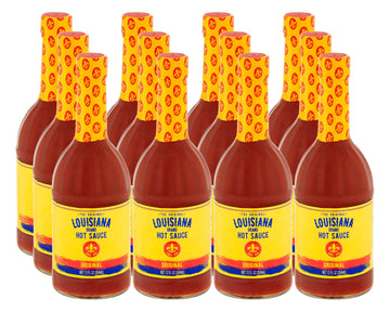 Louisiana Brand Hot Sauce, Original Hot Sauce 12 Ounce (Pack of 12)