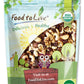 Food To Live Organic Energy Trail Mix, 8 Ounces — Non-Gmo And Raw Nuts And Berries Including Cashews, Golden Berries, Raisins, Walnuts, And Brazil Nuts. Non-Irradiated, Vegan Superfood, Bulk