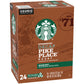 Starbucks Decaf Coffee K-Cup Pods, Pike Place, 24 Ct (Pack Of 2)