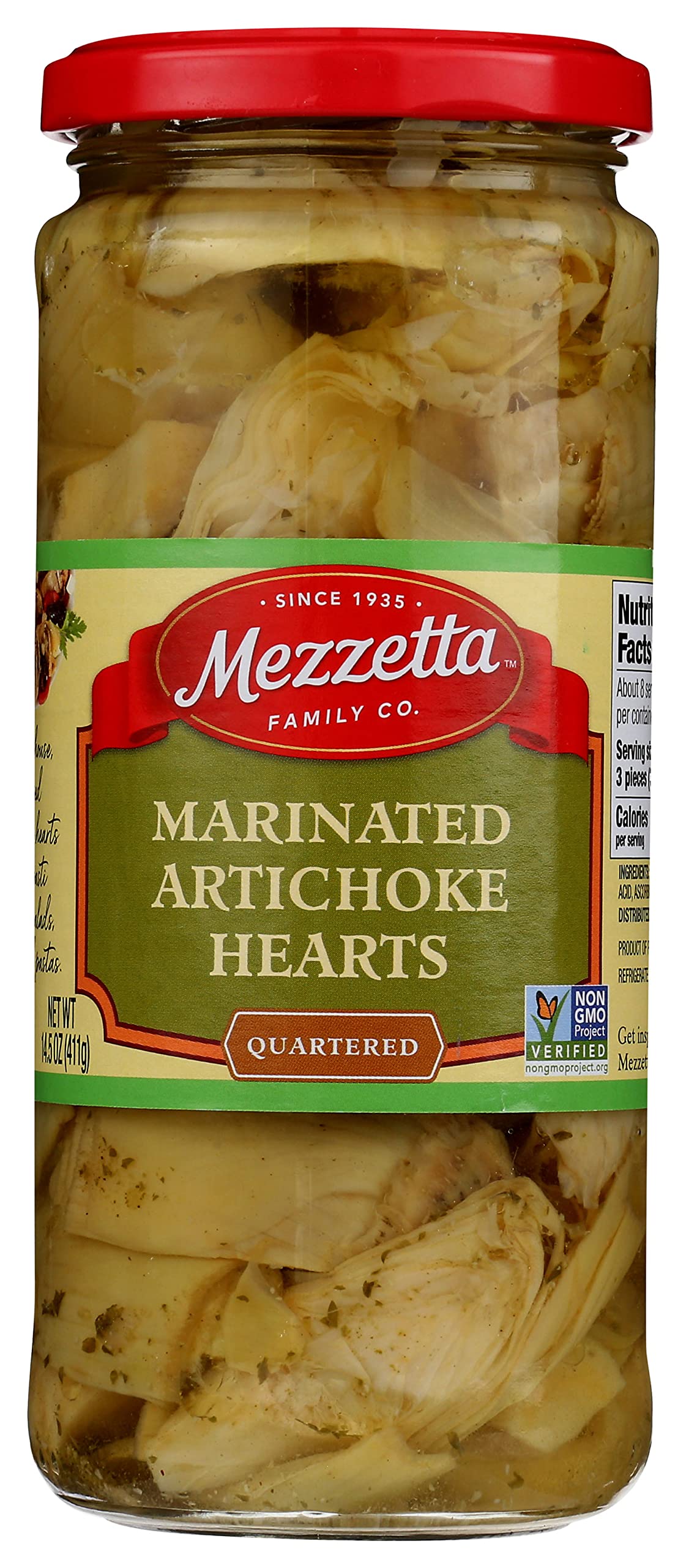 Mezzetta Artichoke Hrts Mrnated  14.5 Oz (Pack Of 6)