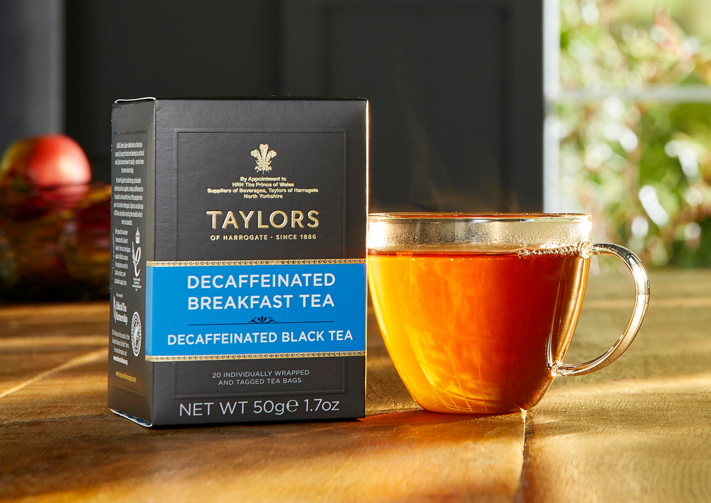 Taylors Of Harrogate Decaffeinated Breakfast, 20 Count (Pack Of 6)
