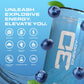 3D Energy Drink - Sugar Free  200mg Caffeine  Pre Workout  Taurine  L-Carnitine  Lightly Carbonated  16oz Cans  12 Pack - Blueberry Mist