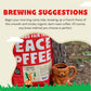Peace Coffee Tree Hugger Signature Blend | 5 Lb Ground Dark Roast | Organic Fair Trade | Soft, Smooth Flavor | Shade Grown, Fres