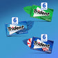 Trident Sugar-Free Chewing Gum Variety Pack Candy, Spearmint, Perfect Peppermint & Original Flavor, 18 Packs of 14 Pieces (252 T