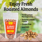 Almond Brothers Roasted Almonds - Hand Crafted Lemon Glazed Almonds, Gluten-Free, Non-Gmo, Candied Almonds - 2 Lb Bag