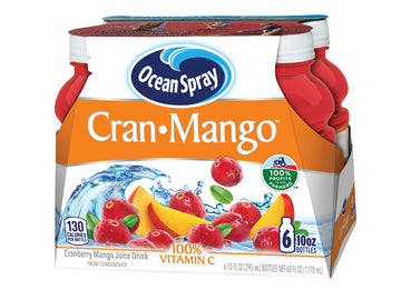 Ocean Spray Cran-Mango Juice Drinks, 40 Fl Oz (Pack of 6)
