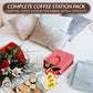 Assorted Sugar Variety Pack & Powder Creamer Packets 600 Count Pack - Individual & Bulk Raw Sugar Packets for Coffee - Perfect Variety of Single Serve Sweeteners & Creamers for Office or Home Station