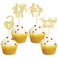 Gyufise 24 Pack Gold Glitter Divorce Cupcake Toppers Boy Bye Finally Done Cupcake Picks Decorations For Divorce Break Up Party Decoration Freedom Party Supplies