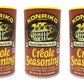Konriko Creole Seasoning, 6 oz (Pack of 3) - Gluten Free, Wheat Free, No MSG - Perfect for Flavorful Cooking