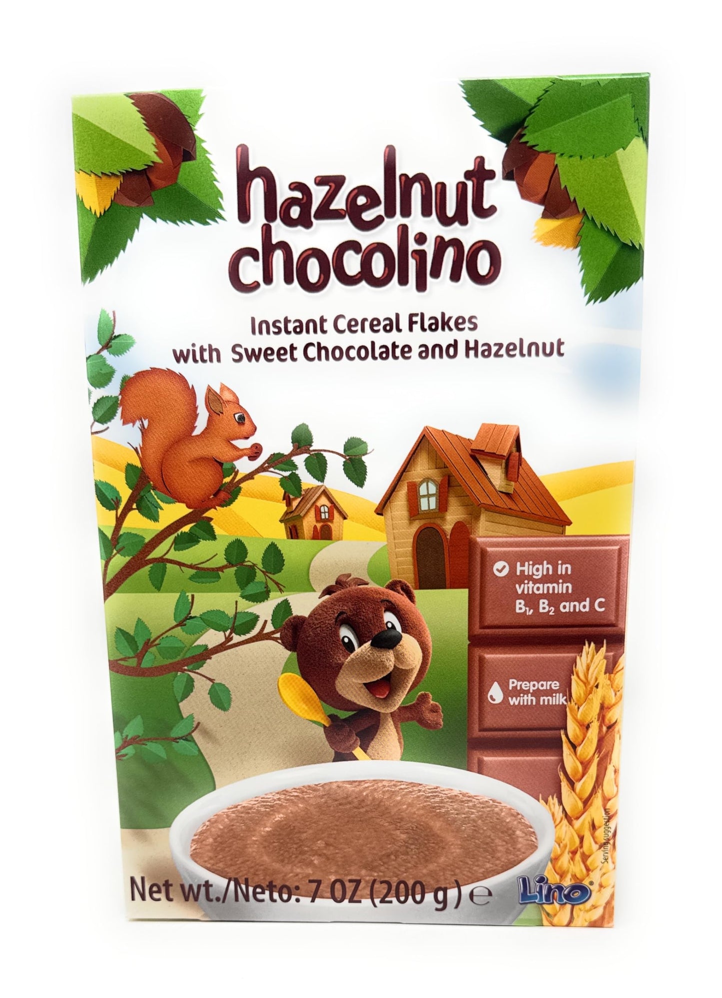 Podravka Lino Hazelnut Chocolino Cereal Flakes - 200 g
