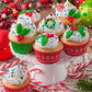 Christmas Sprinkles Holiday Snowflake Sprinkles For Cake Decorating Edible Blue White Sprinkles Snowman Frozen Sprinkle Pearls S