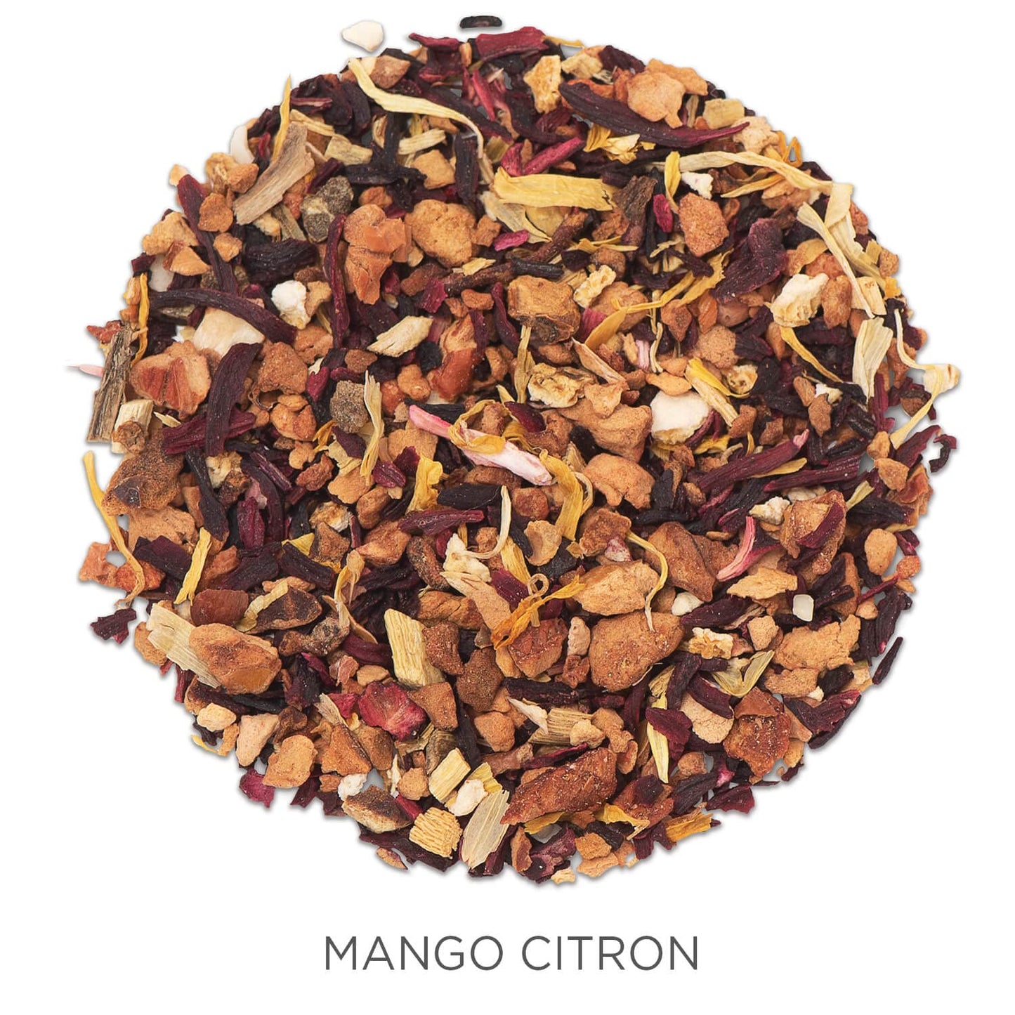 Tea Forte Mango Citron Organic Herbal Tea With Mango And Hibiscus, Makes 35-50 Cups, 3.88 Ounce Loose Leaf Tea Canister