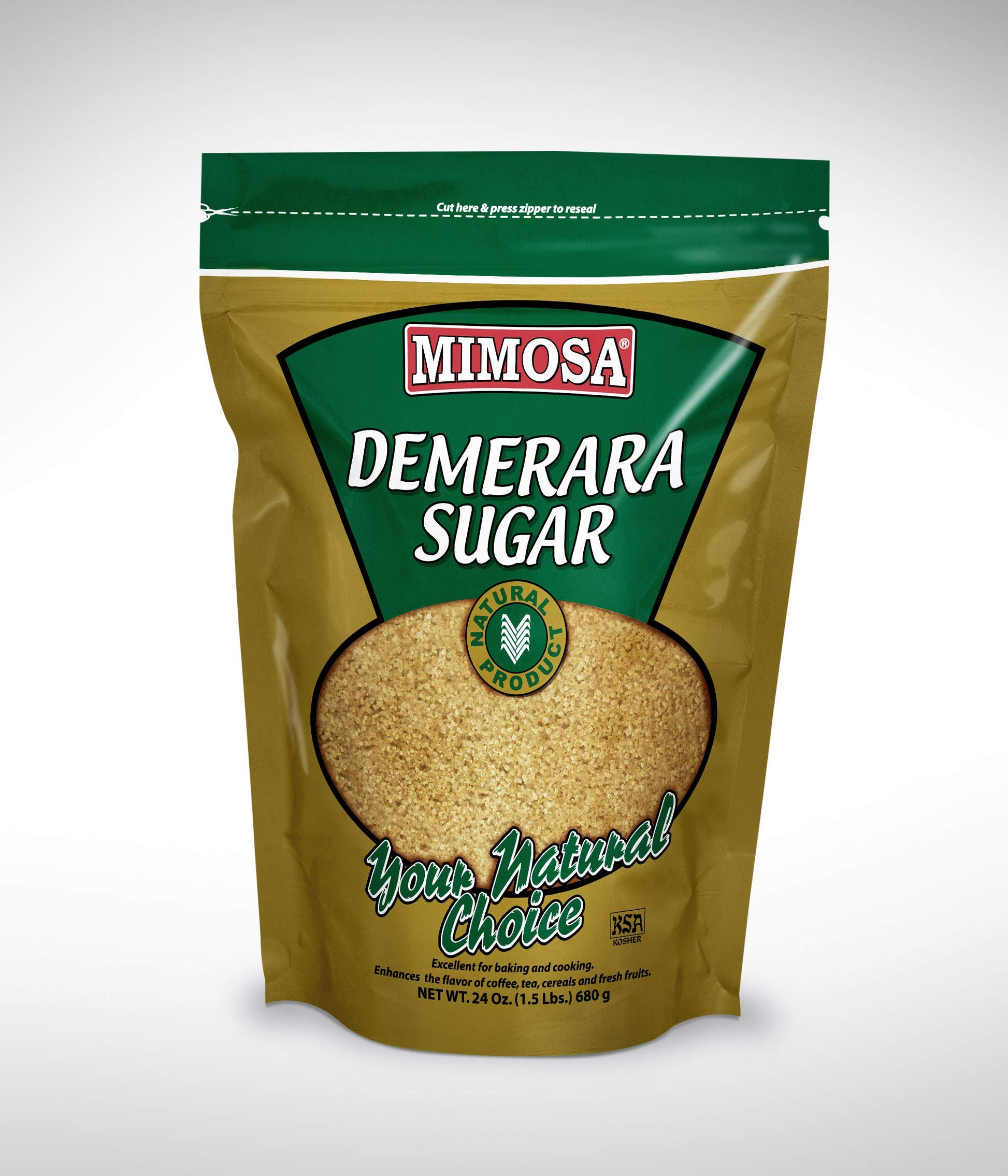 Mimosa Demerara Natural Sugar 1.5 lb