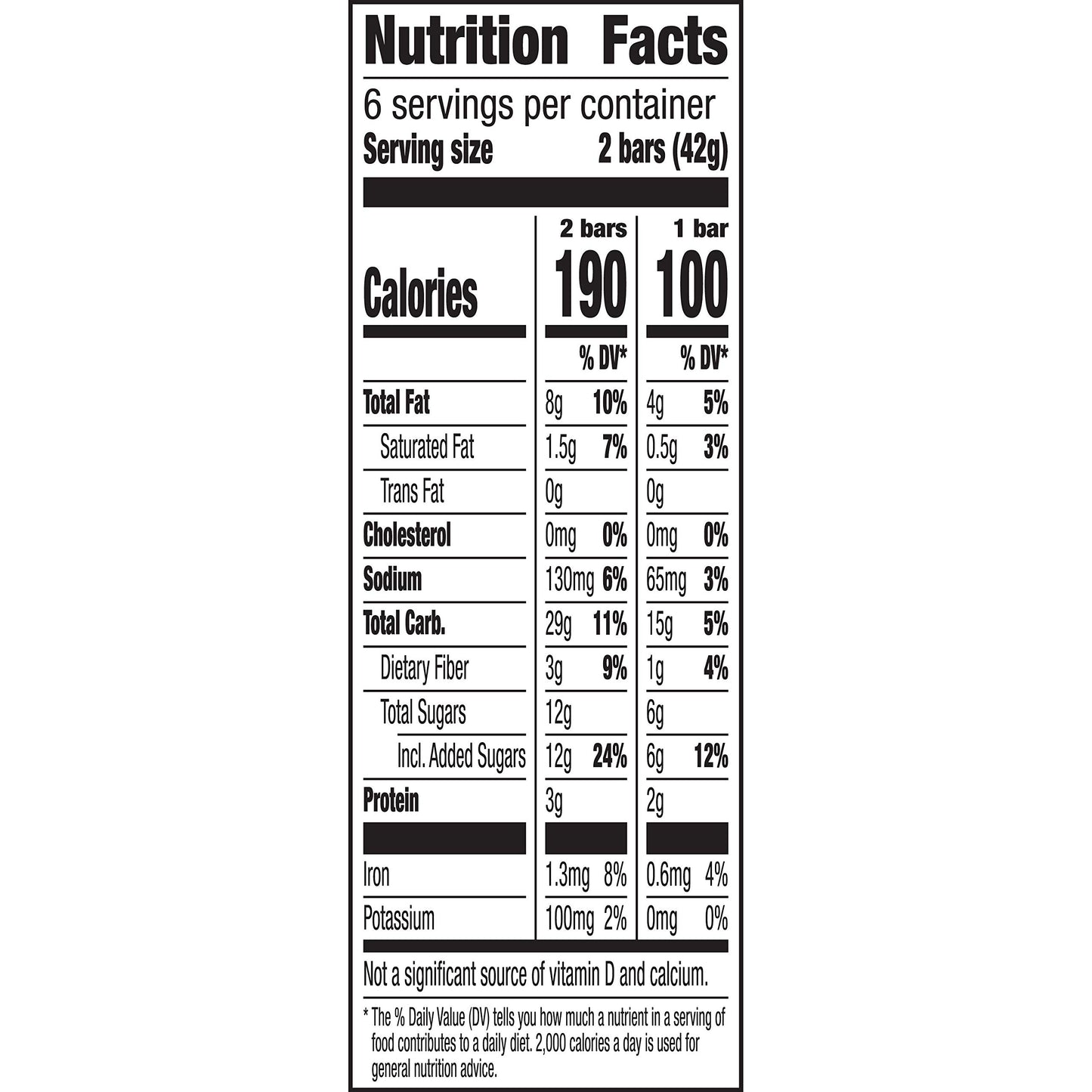 Nature Valley Crunchy Granola Bars, Oats n Dark Chocolate, 12 Bars, 6 Count, Pack of 6, Brown, Model 41314