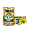 Bush'S Best Organic Garbanzo Beans Canned Beans, Organic Chick Peas, Usda Certified Organic, Source Of Plant Based Protein And F