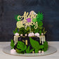 Gyufise 1Pcs Summer Hawaiian Cake Topper Aloha Baby Cake Topper Decoration Glitter Aloha Baby Shower Decorations For Tropical Ha