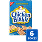 Chicken in a Biskit Original Baked Snack Crackers, Bulk Lunch Snacks, 6 - 7.5 oz Boxes
