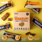 Jesses WakeUP! Caramel Protein Bars - 350mg Caffeine, Gluten-Free, 6 Pack
