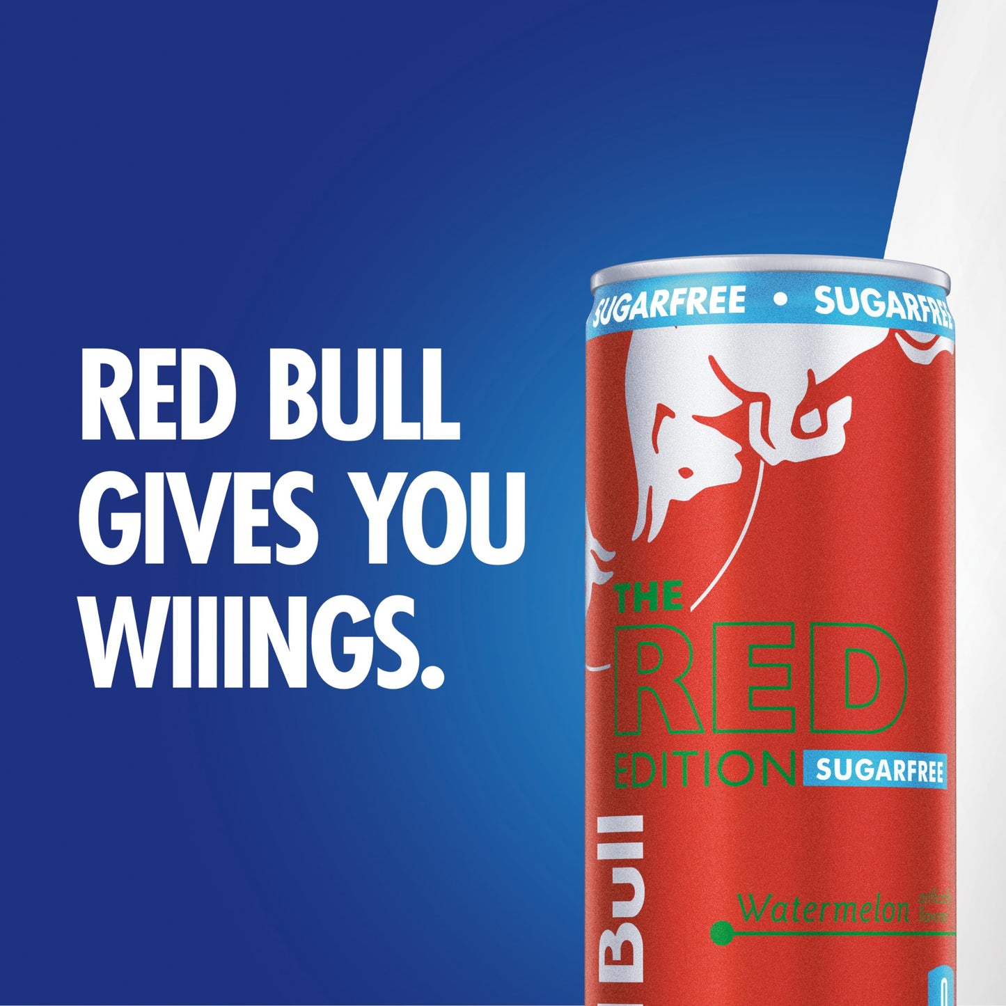 Red Bull Red Edition Sugar Free Energy Drink, Watermelon, 80mg Caffeine, 8.4 Fl Oz, Pack of 24 Cans
