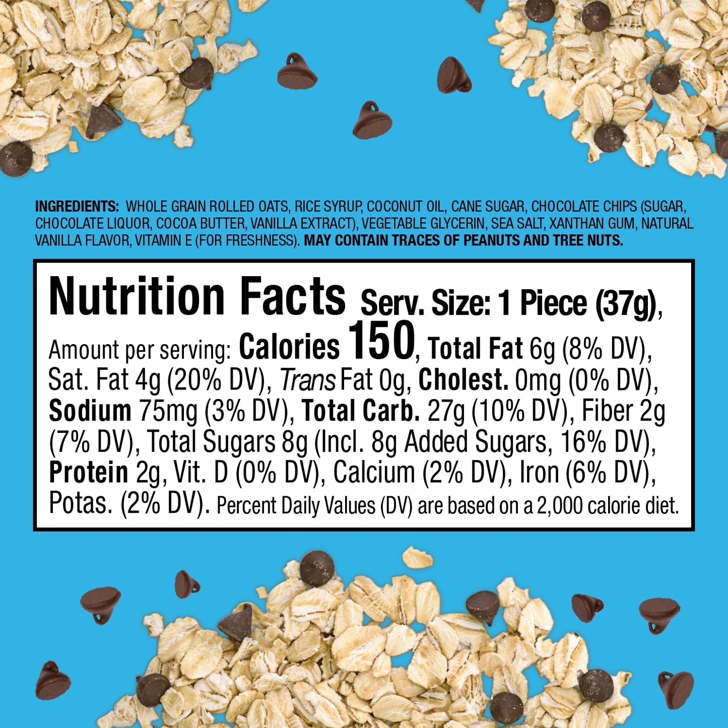 Bobos Oat Bars Bites, All Natural (Original w Choc Chip, 1.3 Ounce Bites (Pack of 30))