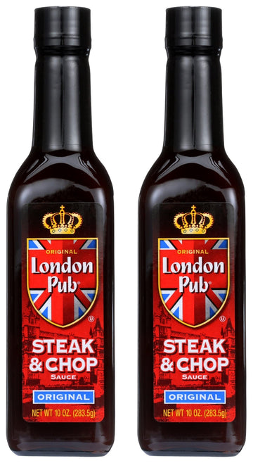 London Pub, Sauce Steak & Chop, 10 Oz (Pack Of 2)
