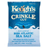 Keoghs Crinkle Cut Irish Atlantic Sea Salt Potato Crisps, 4.4 oz, Pack of 3