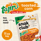 Snak Club Tajin Toasted Corn, Roasted Corn Nuggets With Chili And Lime Seasoning, Mild, Non-Gmo, Gluten-Free, Kosher Snack, No A