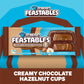 Feastables MrBeast Hazelnut Cups  Milk Chocolate & Creamy Hazelnut Filling  Cups for mature-themeds & Kids  Chocolate Candy for Snacks  Gifts  or Dessert  Made With Fairtrade Cocoa  2 Pack  24 Count