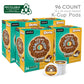 The Original Donut Shop Duos Coconut + Mocha Keurig Single-Serve K-Cup Pods, Medium Roast Coffee, 96 Count