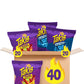 Takis 40 Pc / 1 Oz Variety Pack, Assorted Flavored Mixed Rolled Tortilla Chips - (20) Fuego 1 Oz, (20) Blue Heat 1 Oz