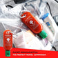 Pocket Sriracha Mini Hot Sauce Keyring Bottle - 3 Pack, Plastic, Great Gift for Sauce Lovers