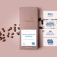 Moonstruck Chocolate Dark Chocolate Espresso Bean Bar, 68% Cacao, 3.0Oz (Pack Of 4)