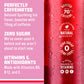 Sparkling Ice Caffeine Cherry Vanilla Sparkling Water, Zero Sugar, 16 Fl Oz Cans (Pack of 12)
