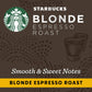Starbucks By Nespresso Original Line Blonde Roast Espresso 50-Count Espresso Pods