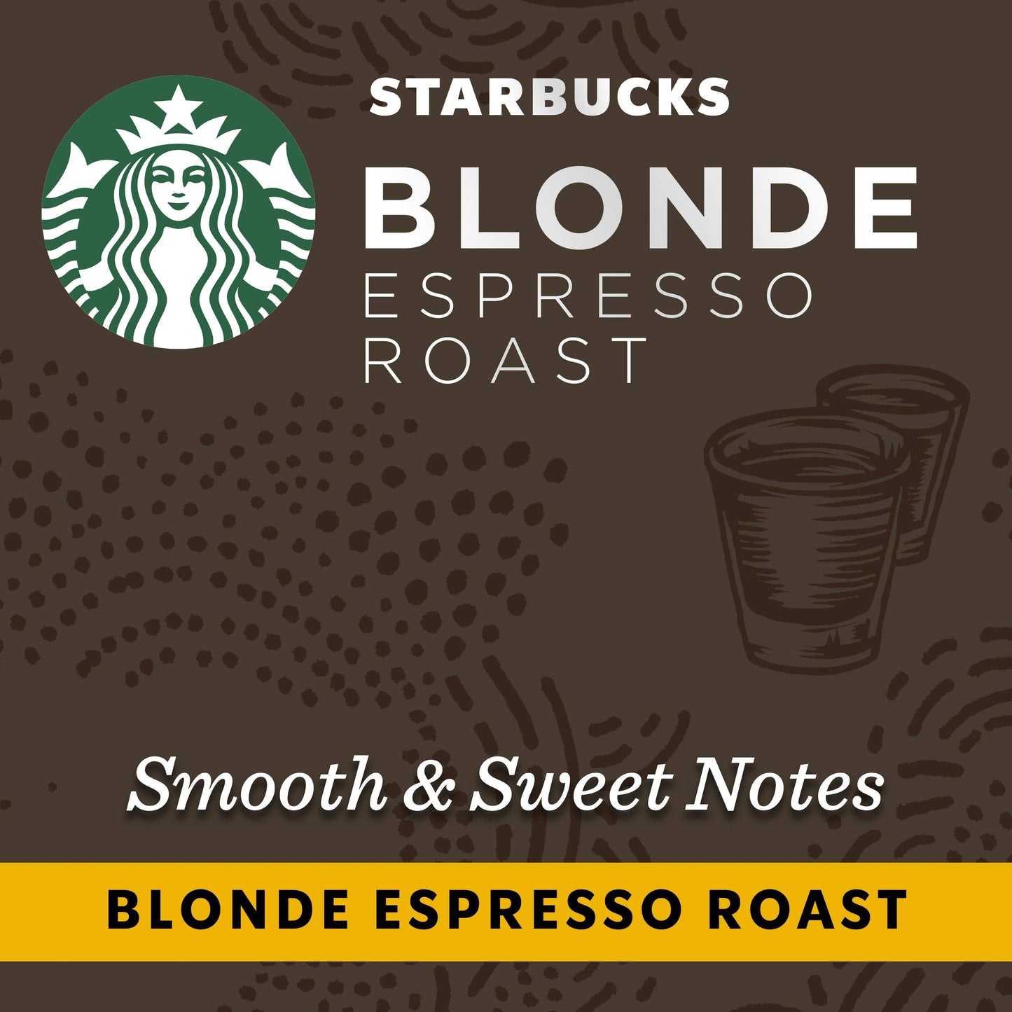 Starbucks By Nespresso Original Line Blonde Roast Espresso 50-Count Espresso Pods