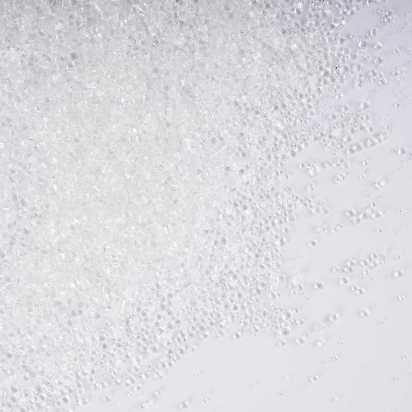 Kasvan White Sanding Sugar Sprinkles - Edible Sugar Crystals, Baking Cake Decorations, Ice Cream Toppings cupcake Decorating, We