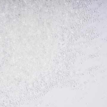Kasvan White Sanding Sugar Sprinkles - Edible Sugar Crystals, Baking Cake Decorations, Ice Cream Toppings cupcake Decorating, We