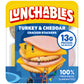 Lunchables Turkey and Cheddar Cracker Stackers, 3.2 oz Tray