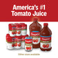 Campbells 100% Tomato Juice, 5.5 fl oz Can (6 Pack)