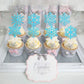 ZHUOWEISM Snowflake Cupcake Toppers, 36 PCS, Silver, Bamboo, Winter Theme Cake Decorations for Kids Birthday and Baby Shower