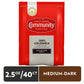 Community Coffee 100% Colombia Medium Dark Roast Coffee Packs, 2.5 Ounce (Box of 40)