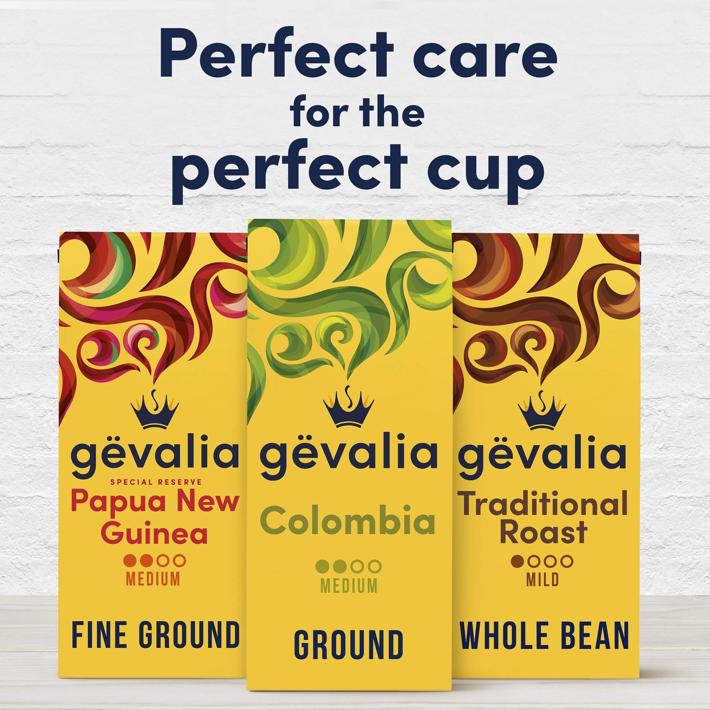 Gevalia Colombian Medium Roast Ground Coffee (12 oz Bag) (Pack of 3)