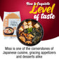 Fusion Select 900G Organic White Miso Paste - Made Of Fermented Soy Bean & Rice - Savory Japanese Seasoning For Cooking Soup Bas